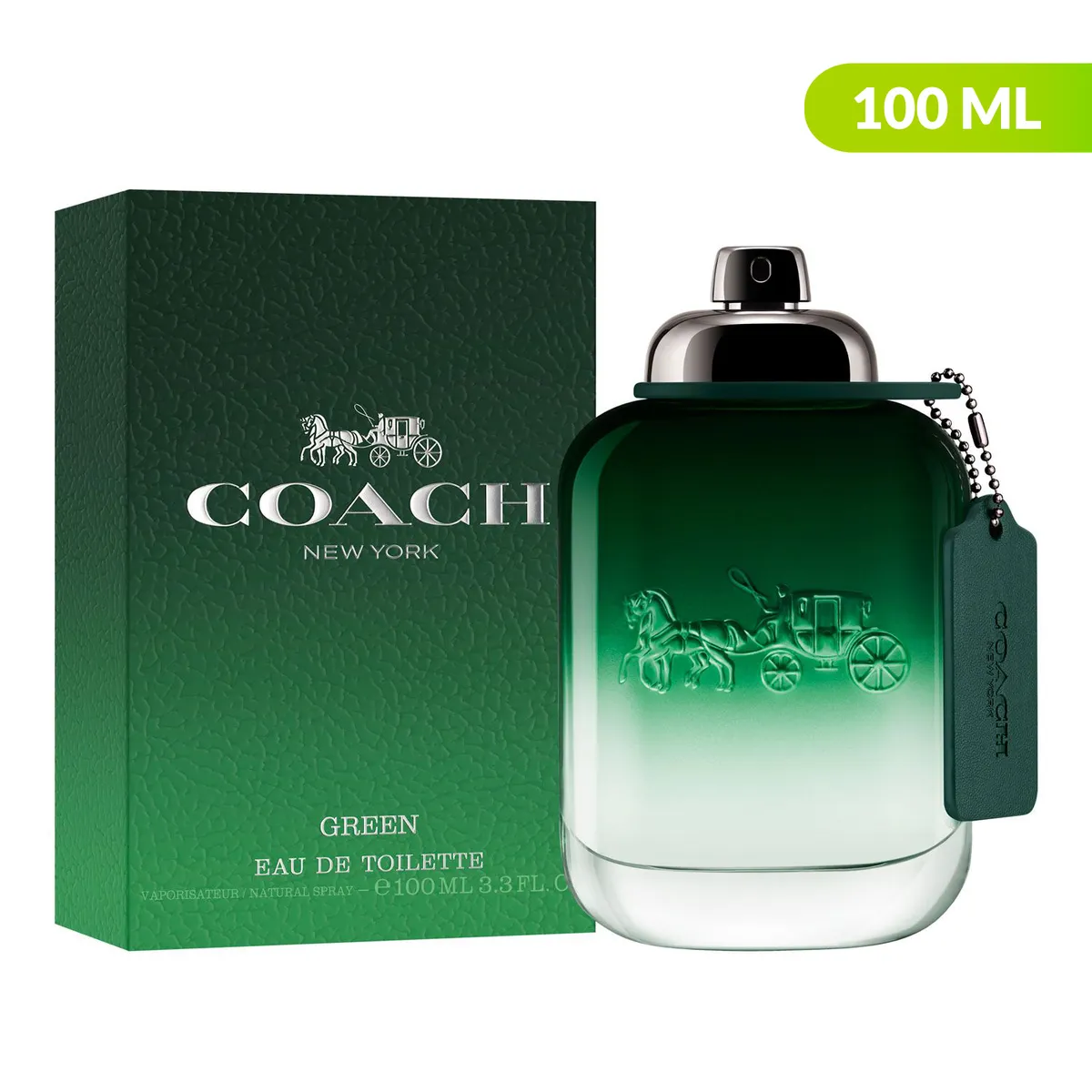 COACH - Man Green Edt 100 Ml Coach