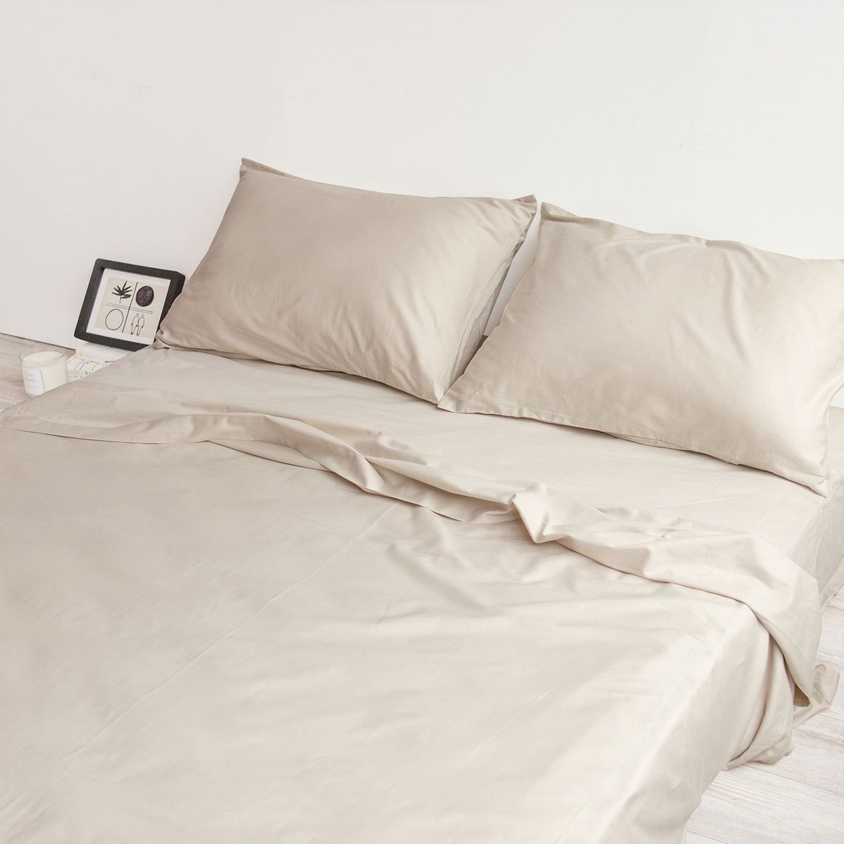 LIMALINEN - Juego de Sábanas 100% Algodón 260 Hilos Limalinen