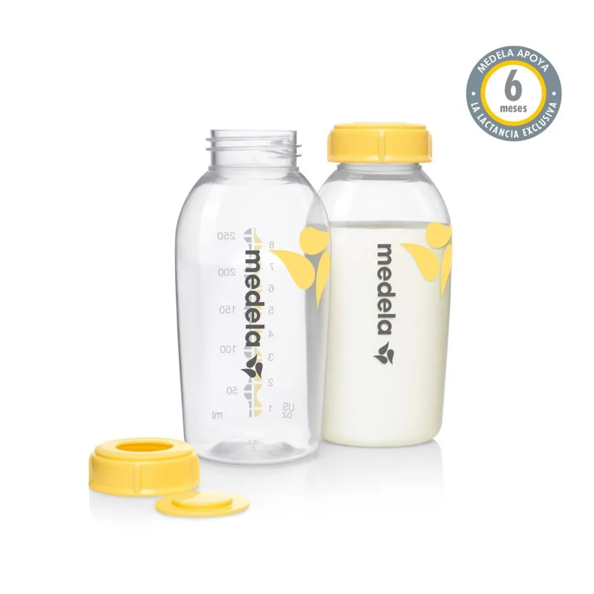 MEDELA - Botellas de Almacenamiento de Leche 250 ml Pack X2 Medela