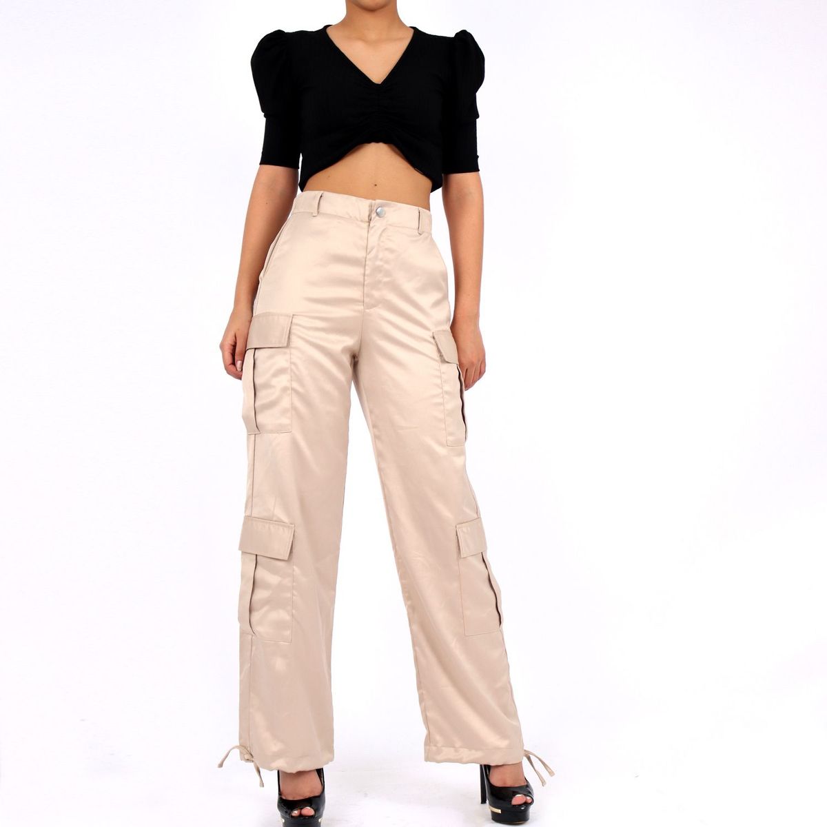 JAROLA - Pantalón Cargo Mujer Jarola