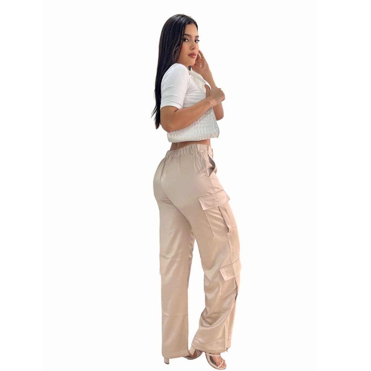 JAROLA - Pantalón Cargo Mujer Jarola