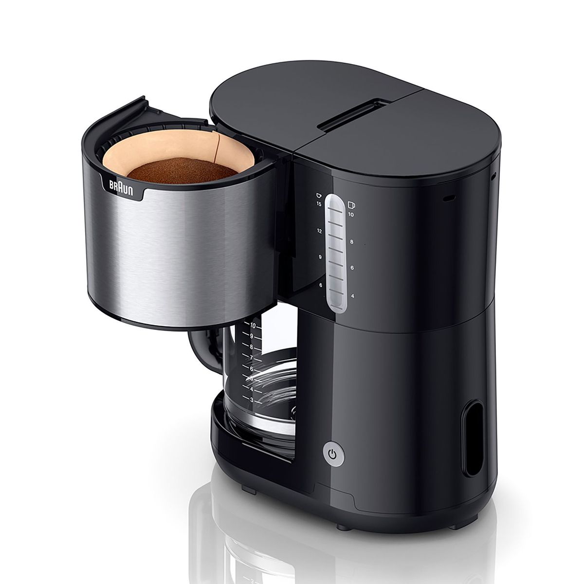 BRAUN - Cafetera de Filtro PURSHINE 10/15 Tazas