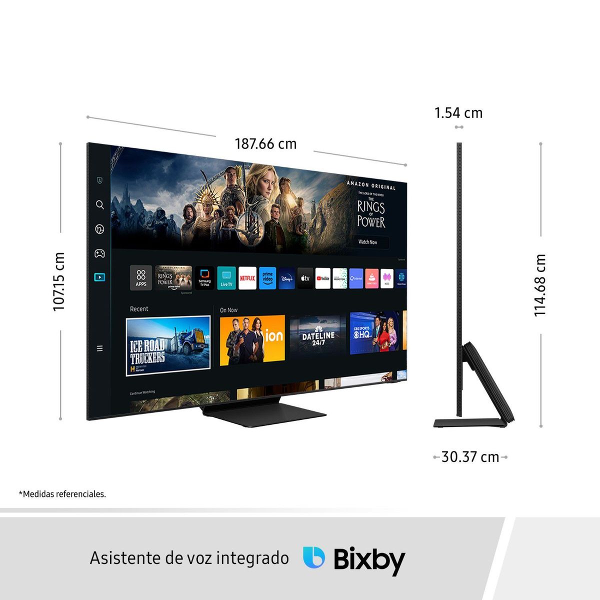SAMSUNG - Televisor Samsung Smart Tv 85" Neo Qled 8k Mini Led Qn85qn900cgxpe (nuevo)