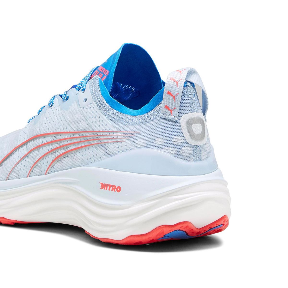 PUMA - Zapatillas Deportivas Mujer ForeverRun Nitro Wns Celeste
