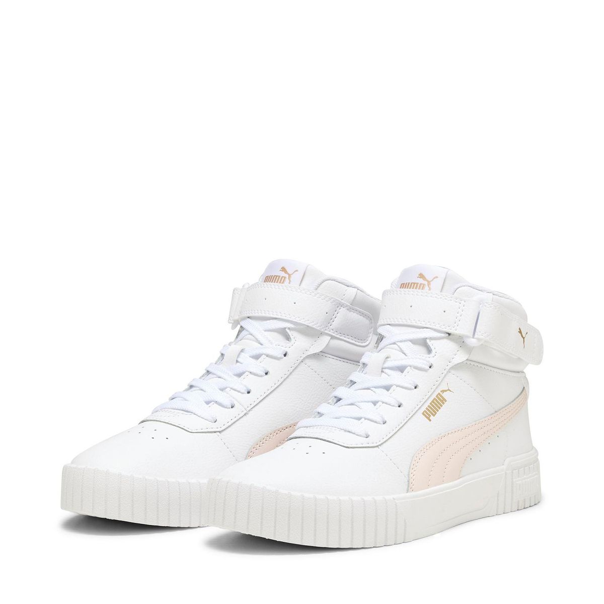 PUMA - Zapatillas urbanas Mujer Carina 2.0 Mid Blanco