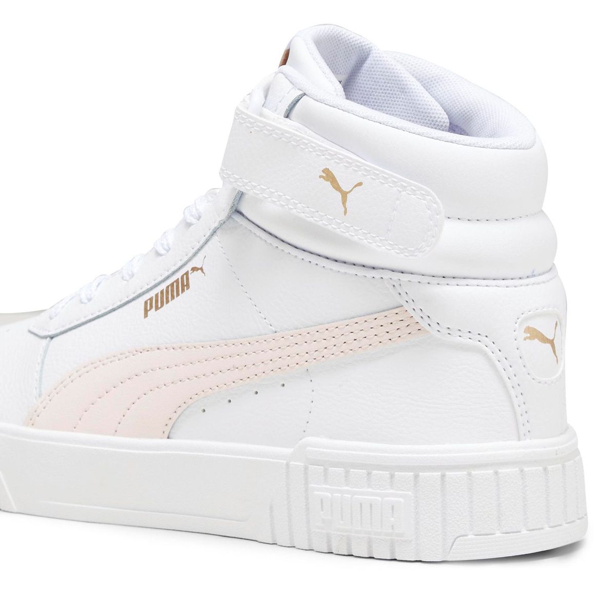 PUMA - Zapatillas urbanas Mujer Carina 2.0 Mid Blanco