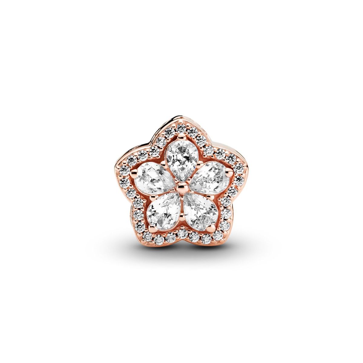 PANDORA - Charm Con Pavé Copo De Nieve