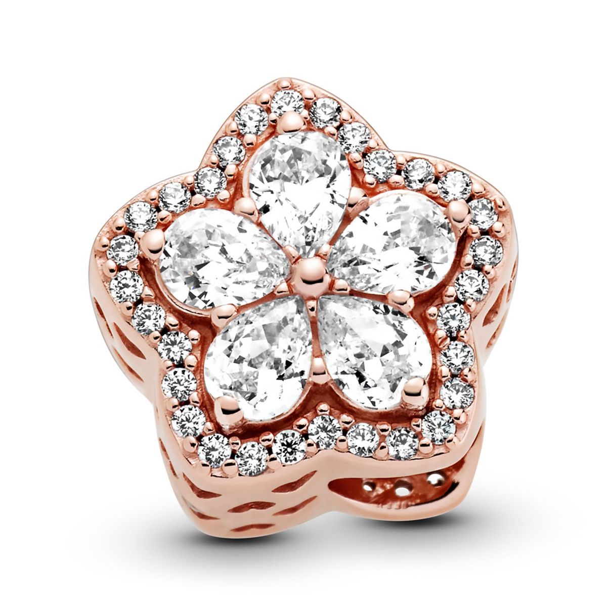 PANDORA - Charm Con Pavé Copo De Nieve