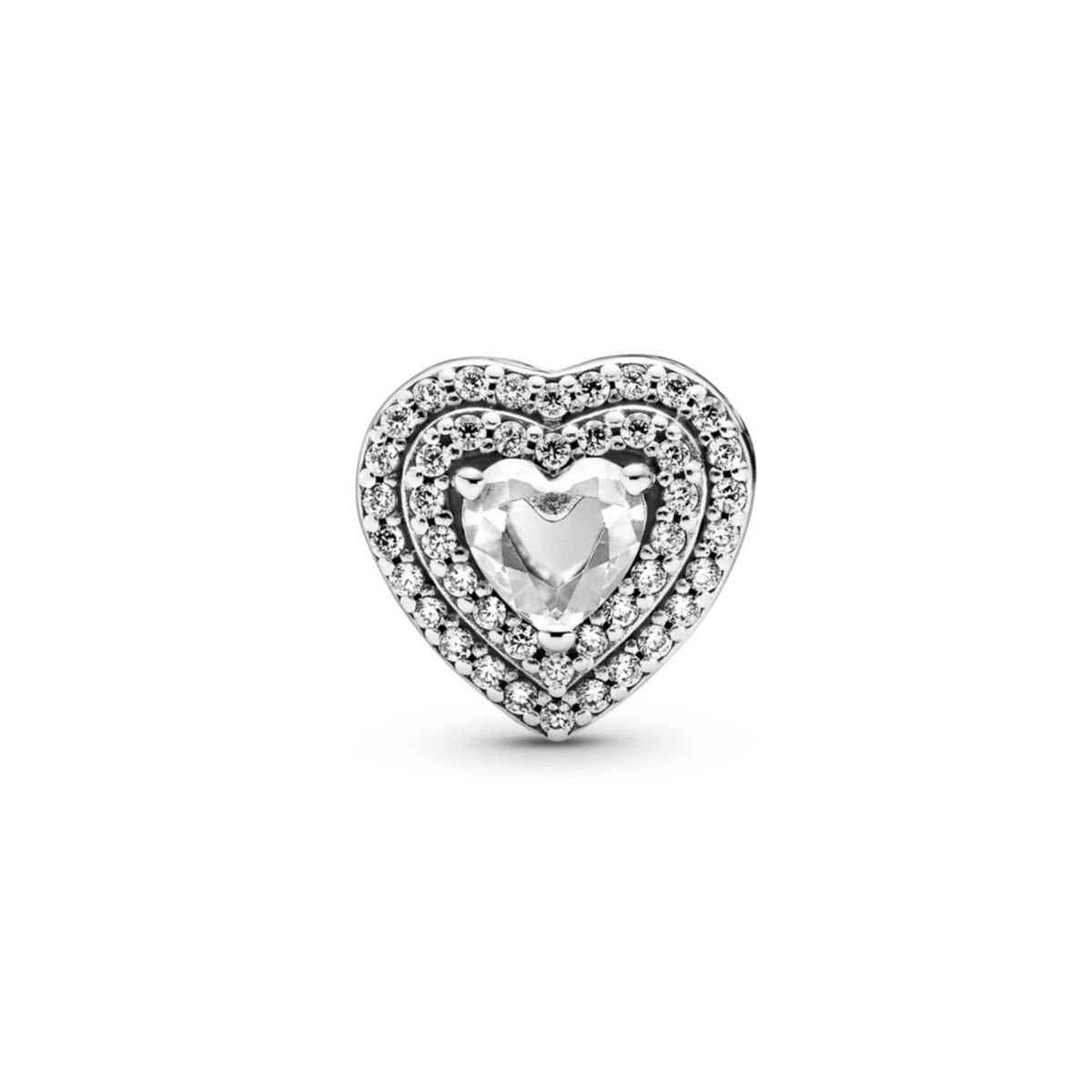 PANDORA - Charm Corazones  En Niveles