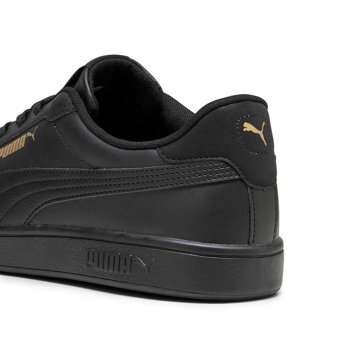 PUMA - Zapatillas urbanas Hombre Puma Smash 3.0 L Negro