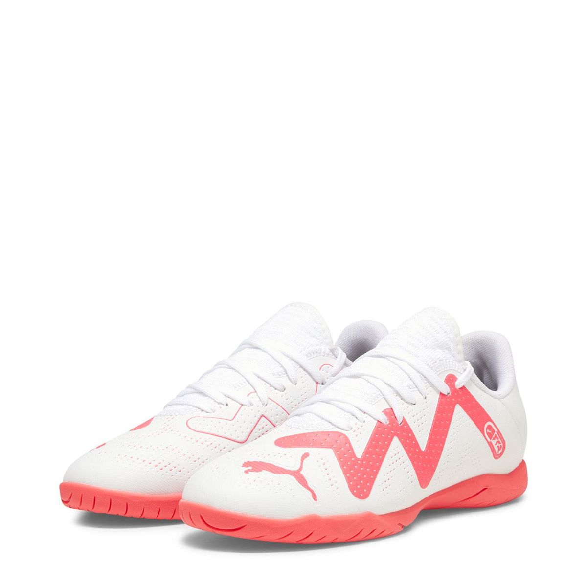 PUMA - Tacos de fútbol FUTURE PLAY TT para adolescentes