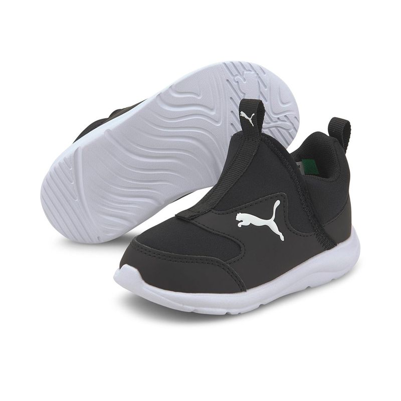 PUMA - Zapatillas Urbanas Niño Puma Fun Racer Slip On Inf Negro