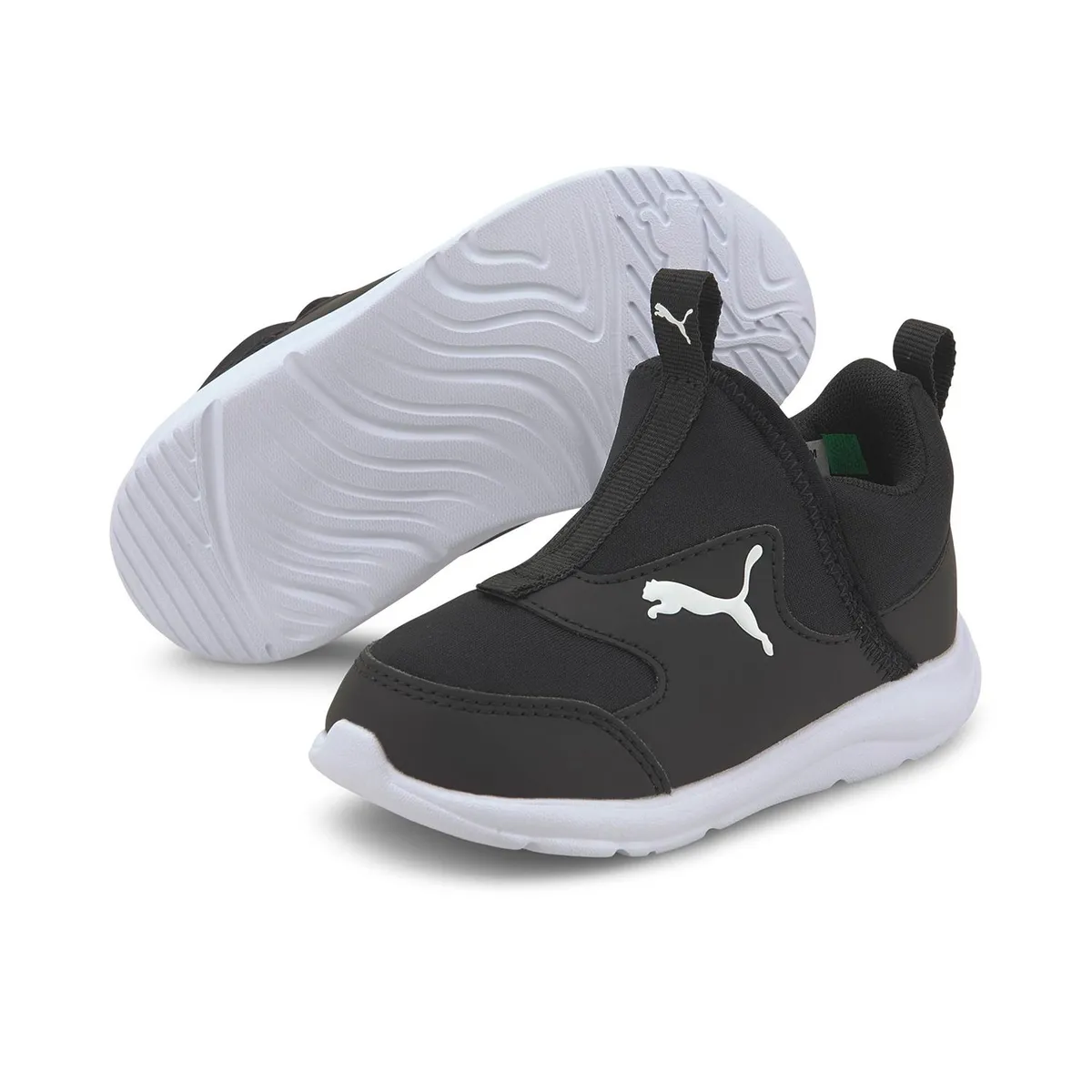 PUMA - Zapatillas Urbanas Niño Puma Fun Racer Slip On Inf Negro