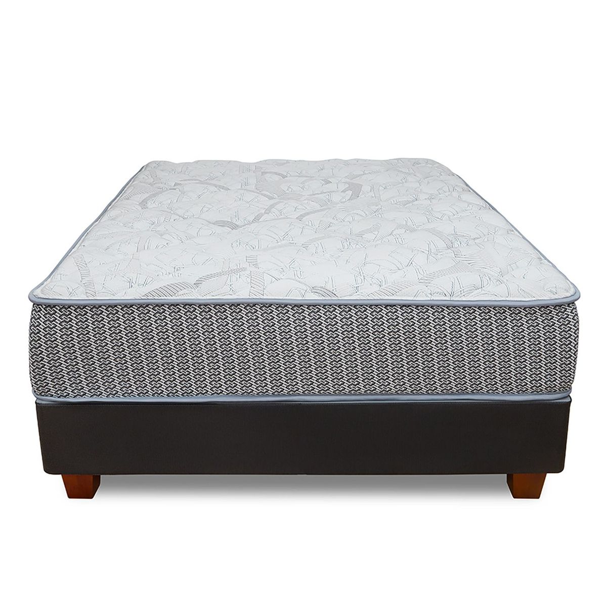 DRIMER - Cama Box Tarima Pocket Novo 1.5 Plz + 1 Almohada