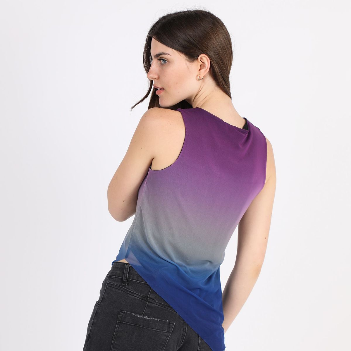 DENIMLAB - Top Manga Cero Mujer Denimlab