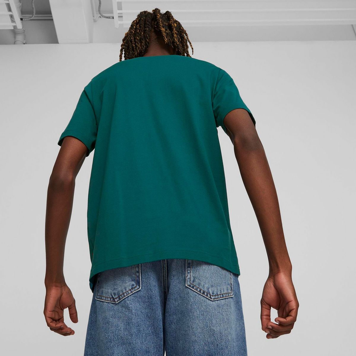 PUMA - Polo Deportivo Hombre Ess+ 2 Col Logo Tee