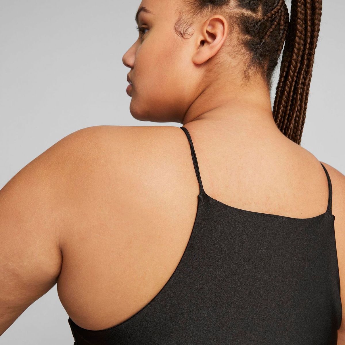 PUMA - Polo Deportivo Puma Mujer T7 Shiny Crop Top