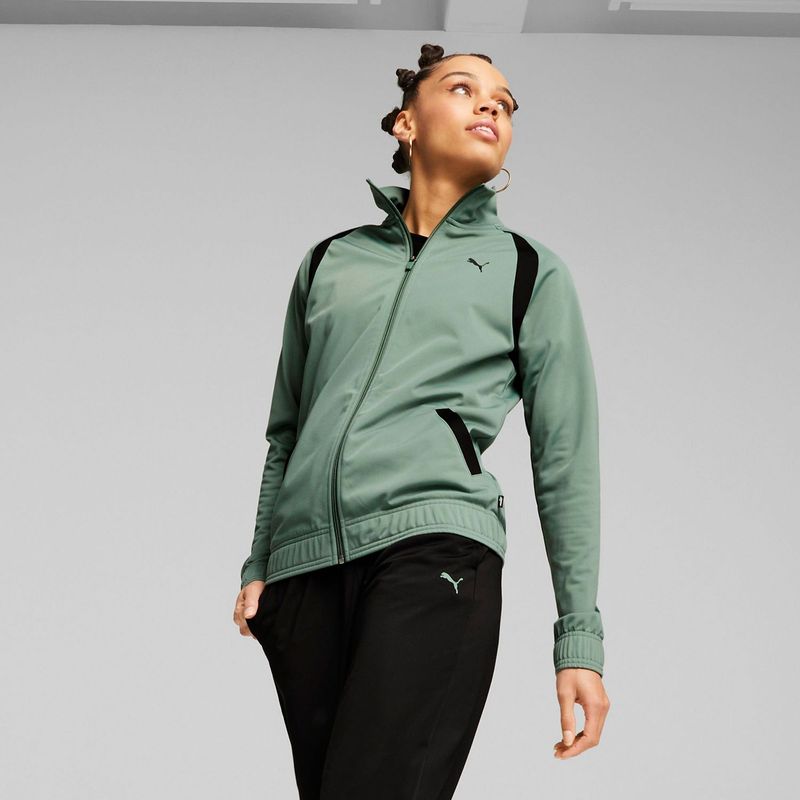 PUMA - Buzo Conjunto Deportivo Puma Mujer Classic Tricot Suit