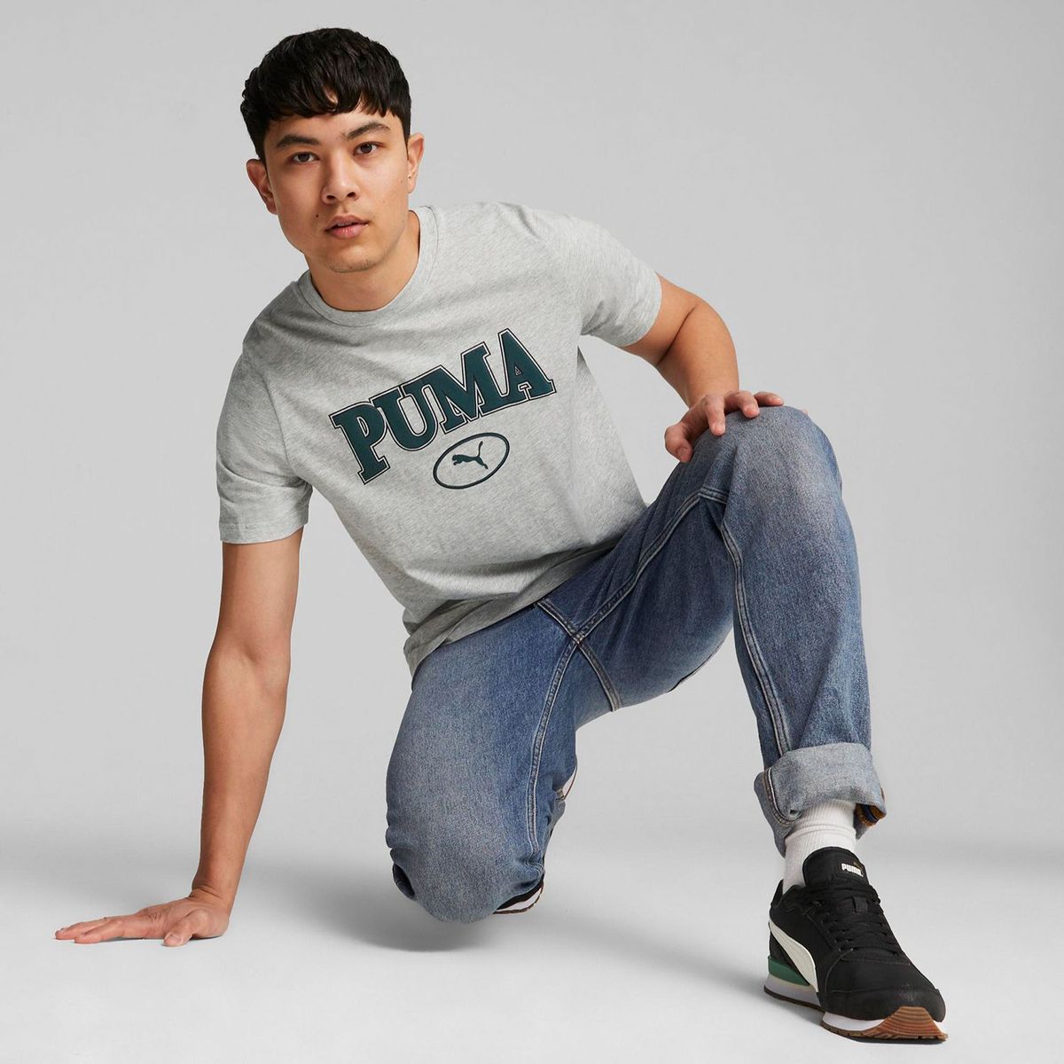 PUMA - Polo Deportivo Hombre Puma Squad Tee
