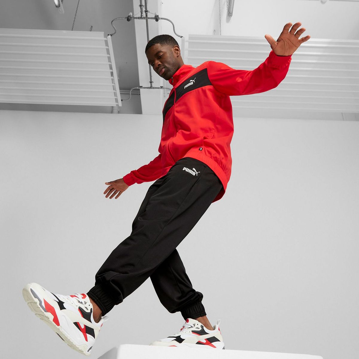 PUMA - Buzo Conjunto Deportivo Puma Hombre Poly Suit