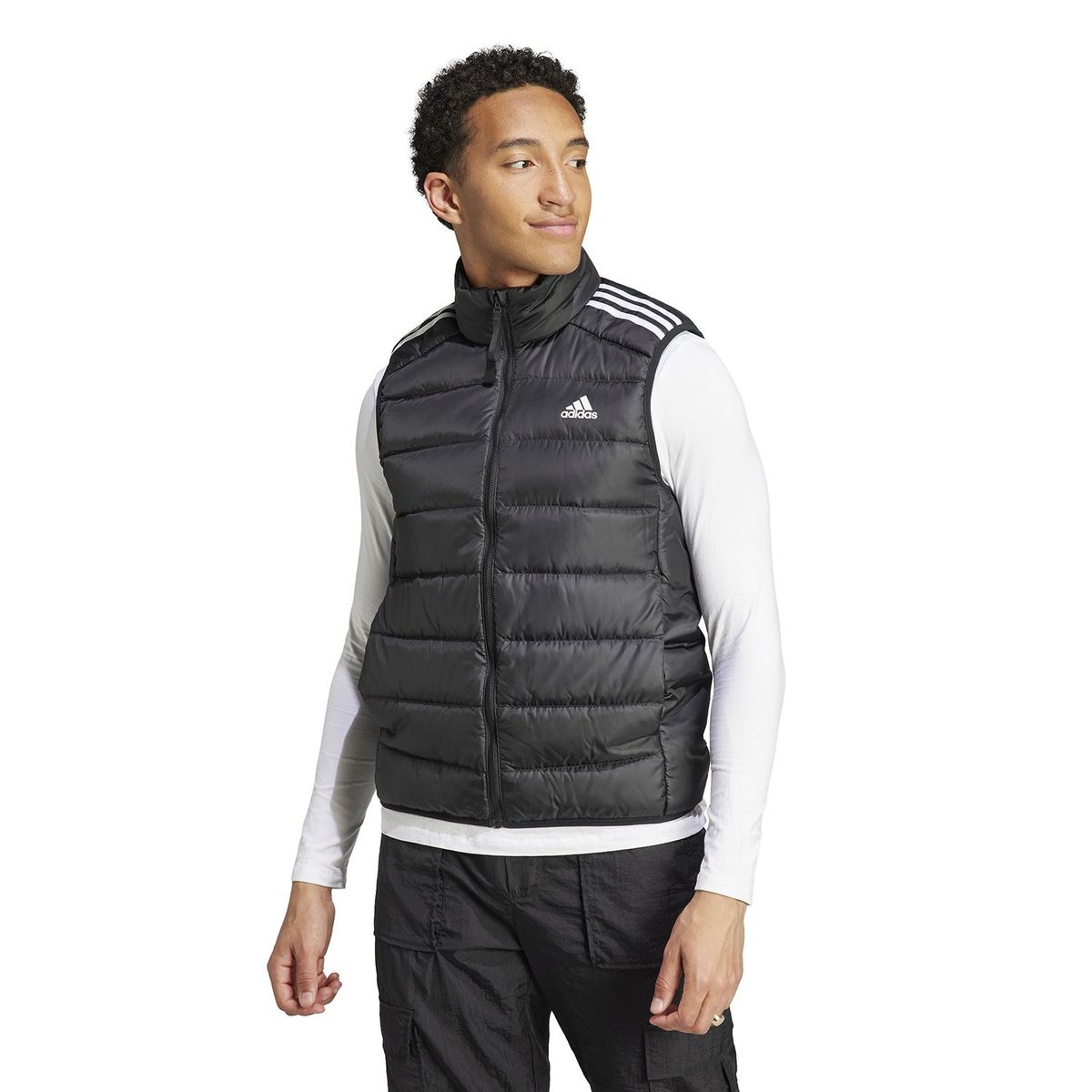ADIDAS - Chaleco Deportivo Adidas Hombre Essentials 3 Stripes