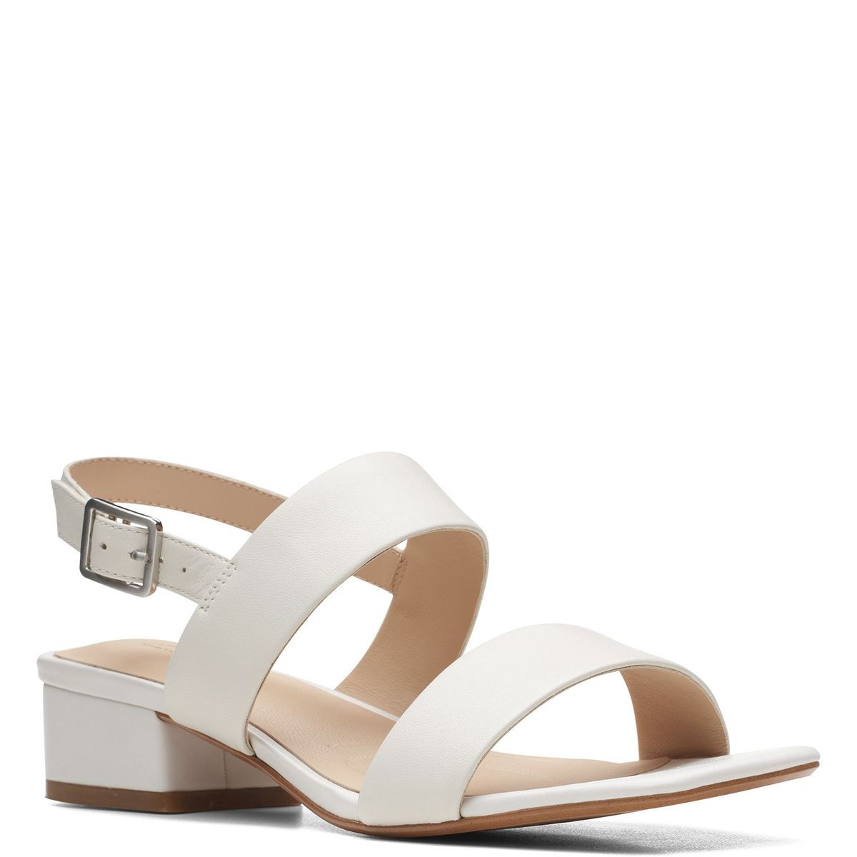 CLARKS - Sandalias Mujer Clarks Seren25 Strap White Leather