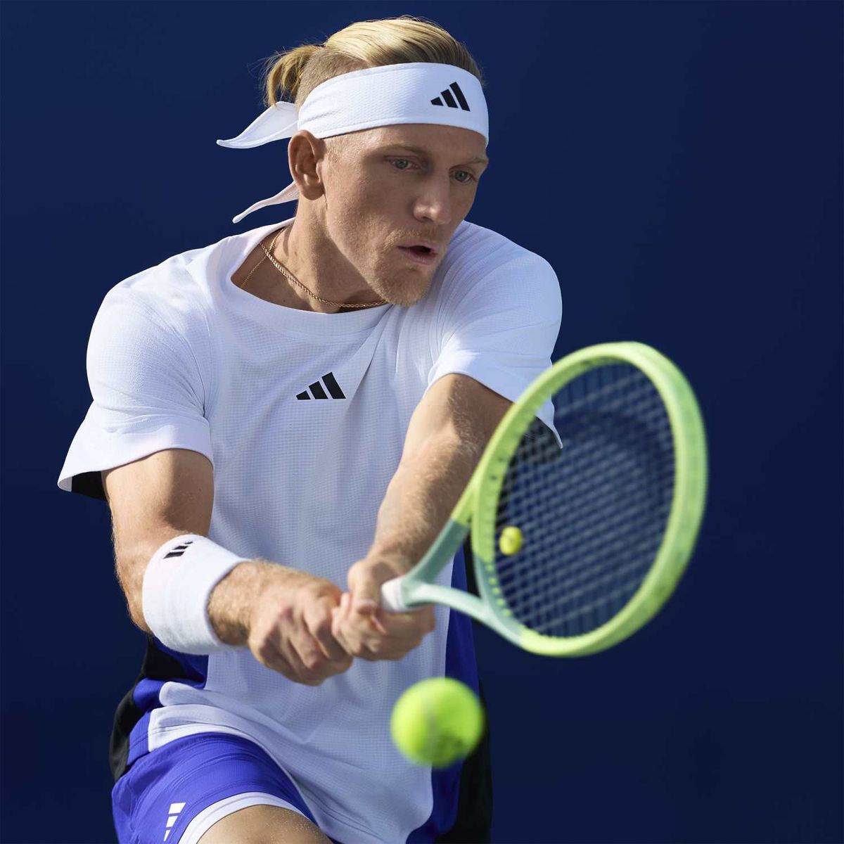 ADIDAS - Muñequera Grande De Tenis Adidas