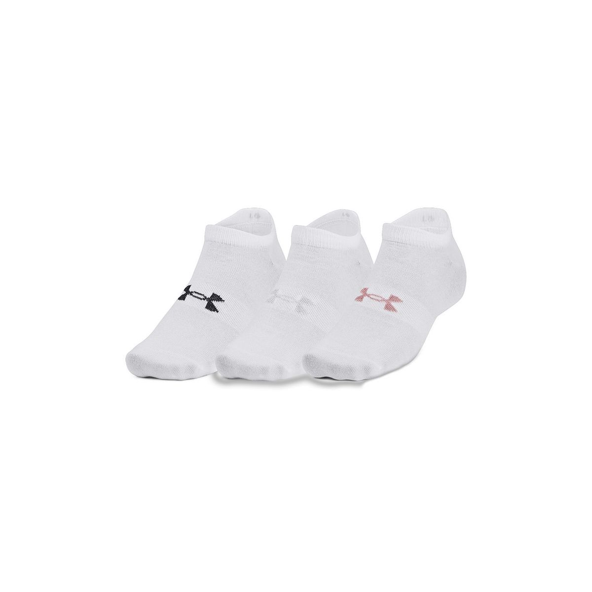 UNDER ARMOUR - Pack X3 Medias Deportivas Under Armour Essential No Show Blanco