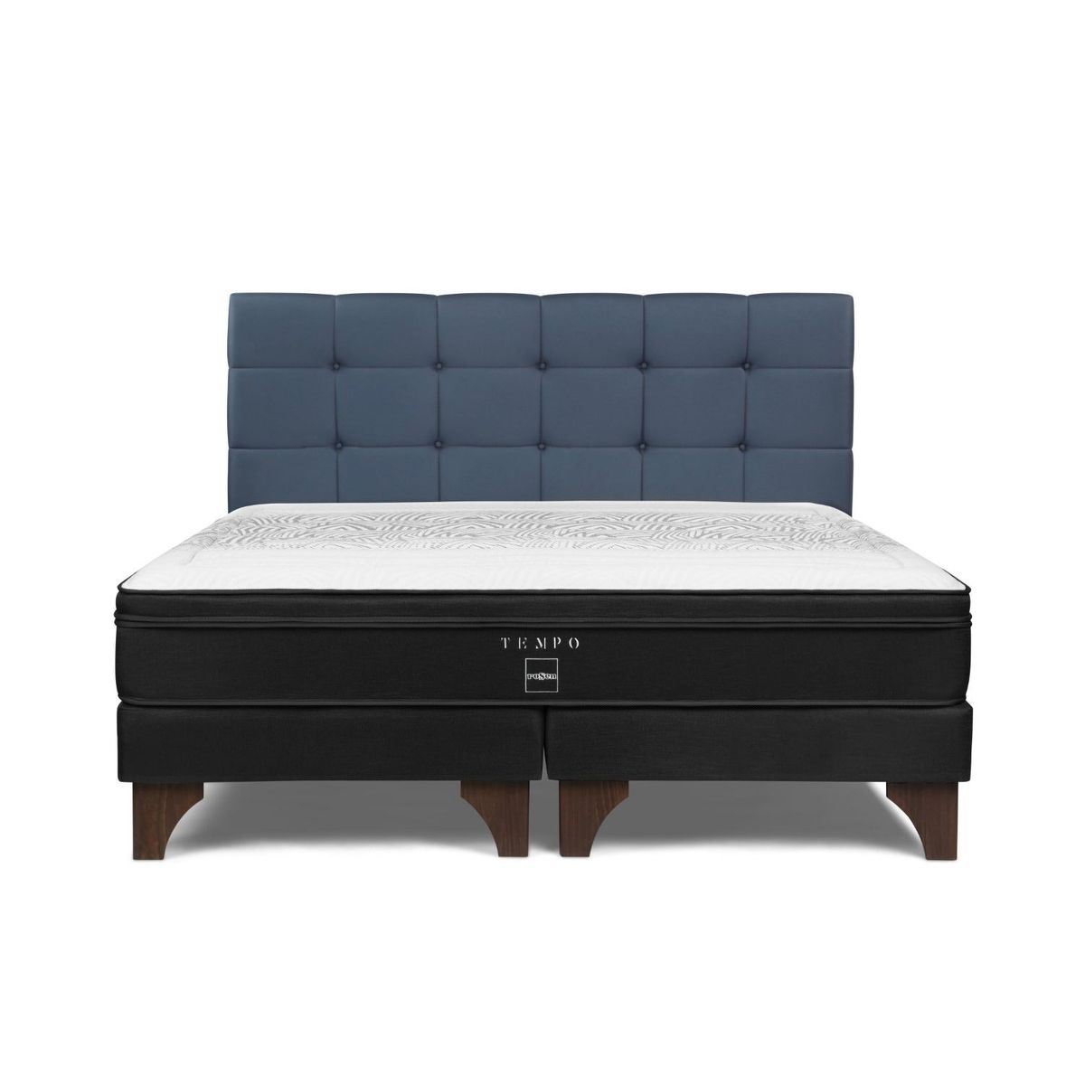 ROSEN - Dormitorio Europeo Tempo Issey Queen + 2 Almohadas