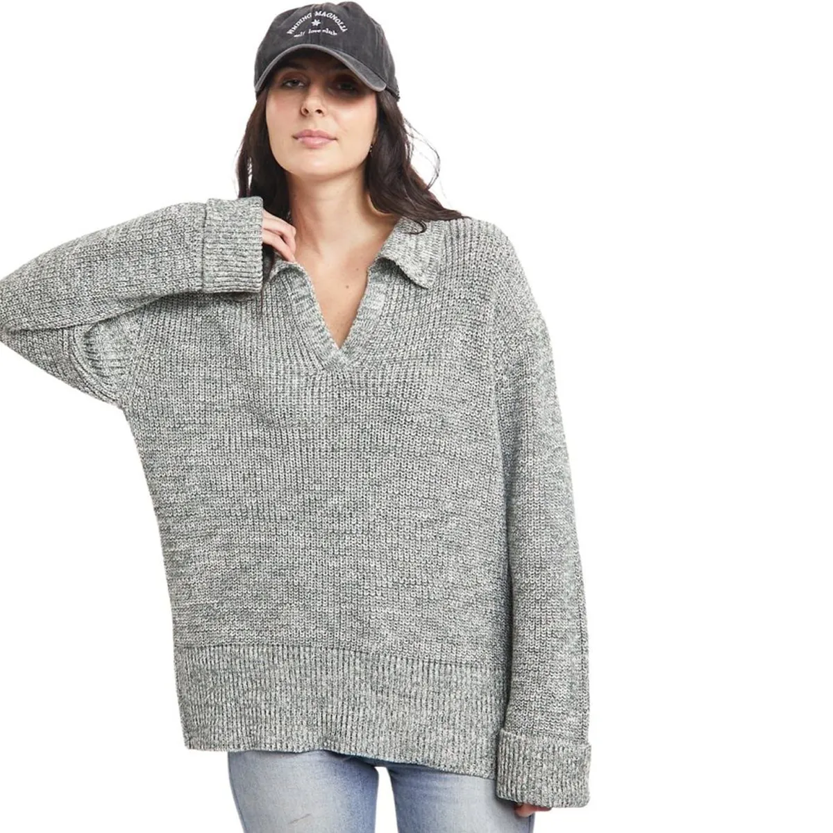 FINDING MAGNOLIA - Chompa Casual Mujer Finding Magnolia Finding Magnolia