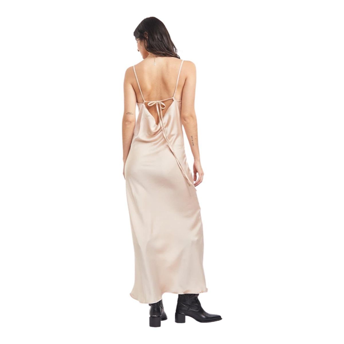 FINDING MAGNOLIA - Vestido Corto Seda Mujer Finding Magnolia