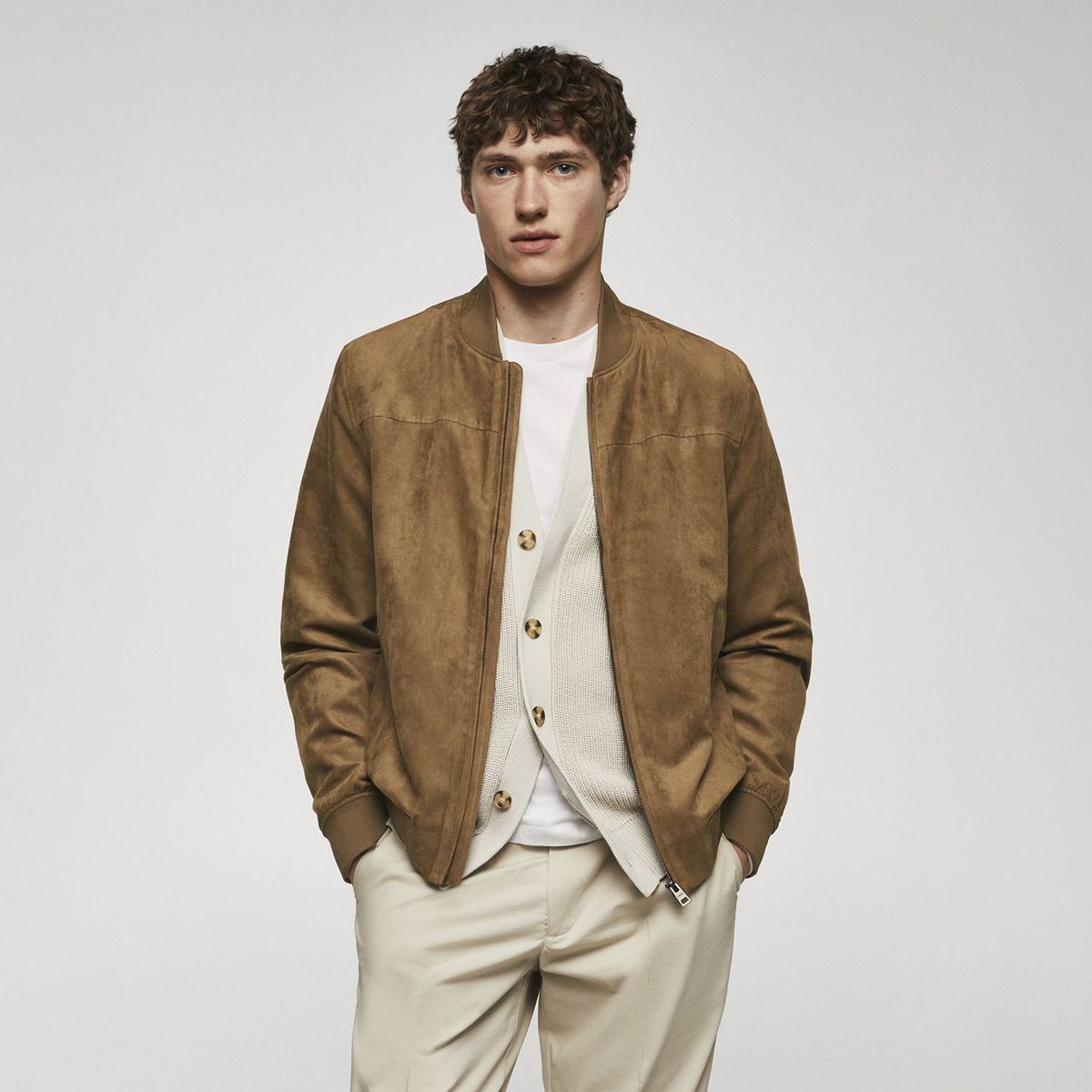 MANGO - Casaca Hombre Mango