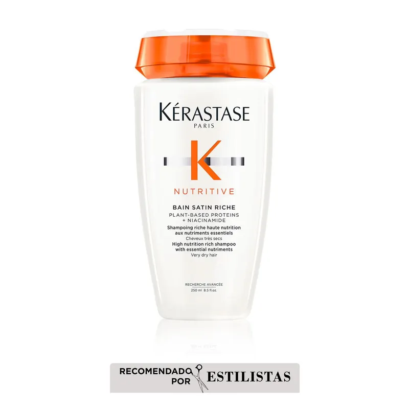 KERASTASE - Bain Satin Riche Para Una Nutrición Intensa Del Cabello 250Ml