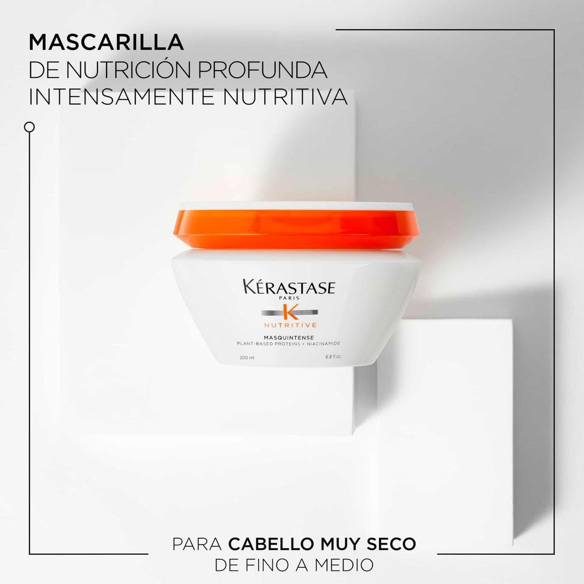 KERASTASE - Mascarilla Masquintense De Nutrición Intensa Con Nutrientes Esenciales 200Ml