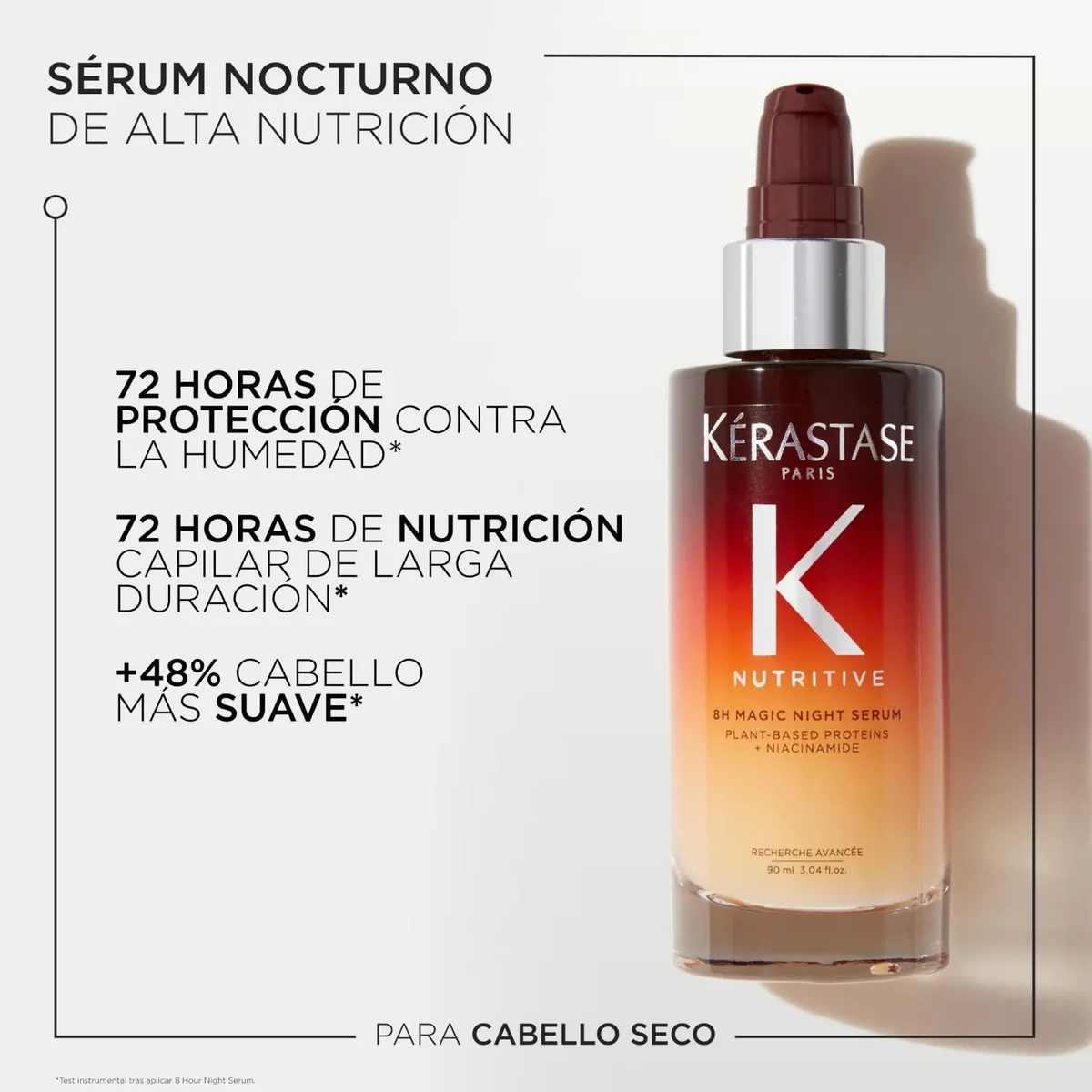 KERASTASE - Sérum Capilar 8H Magic Night Para Cabello Seco 90Ml