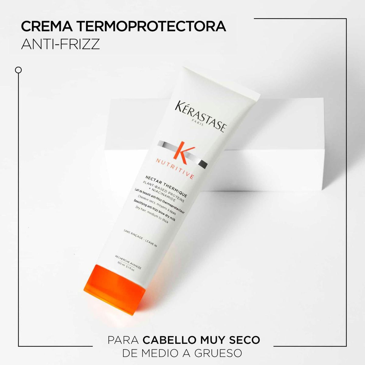 KERASTASE - Nectar Thermique Protector Térmico De Secado Nutritivo Para Cabello Seco 150Ml