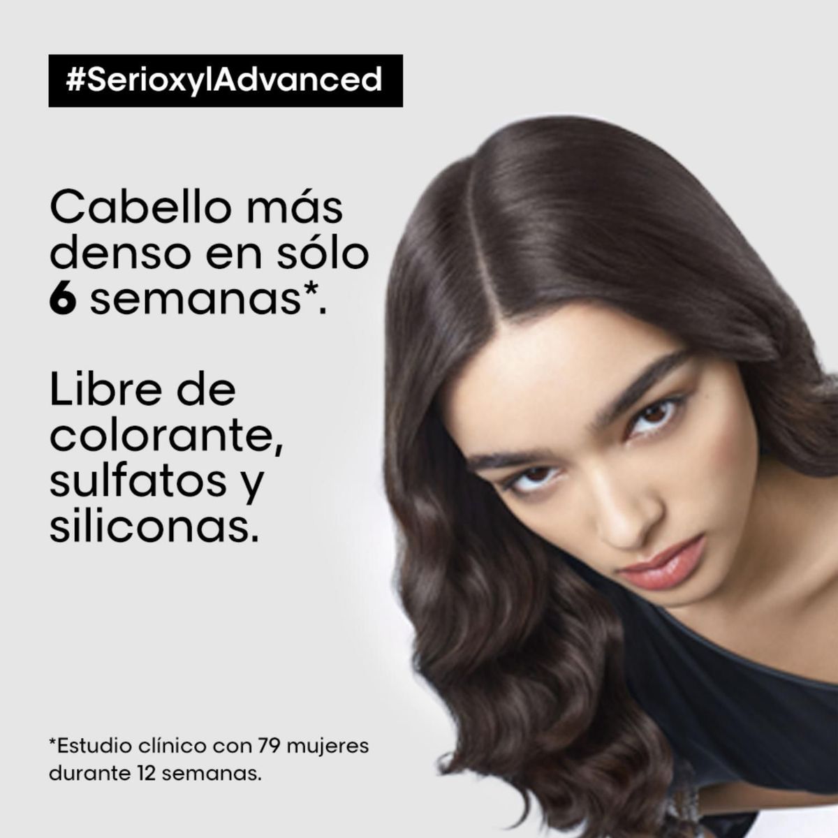 LOREAL PROFESSIONNEL - Serum Que Multiplica El Número De Cabellos Con El Uso Diario, Para Más Densidad Serioxyl Density 90Ml