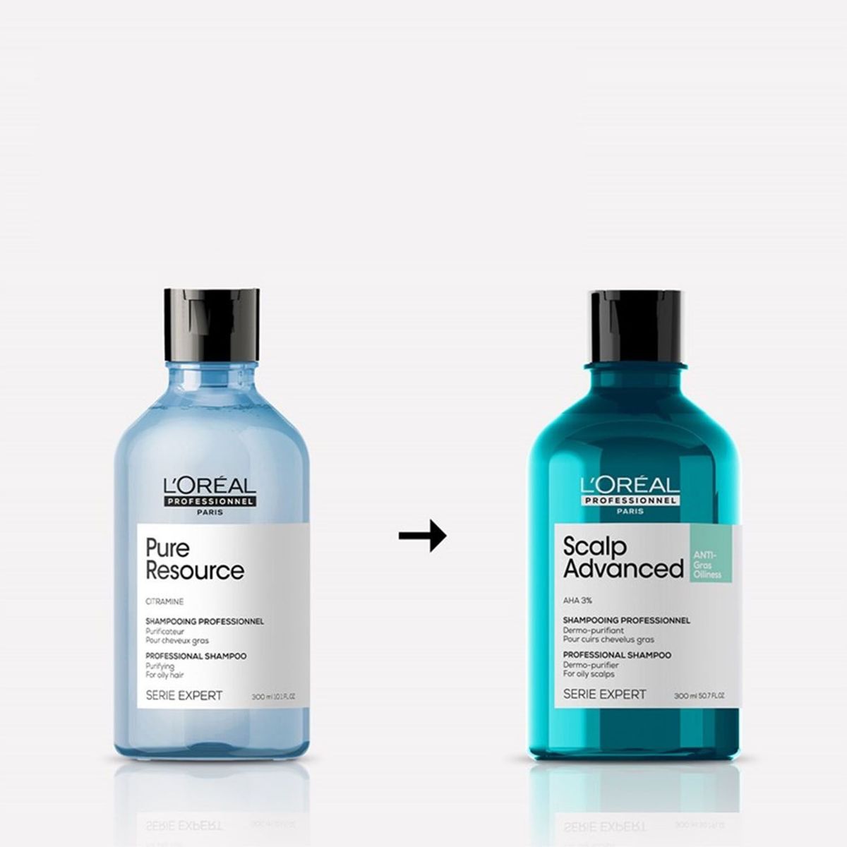 LOREAL PROFESSIONNEL - Shampoo Serie Expert Scalp Advanced Dermopurificador Anti-grasa 500ml