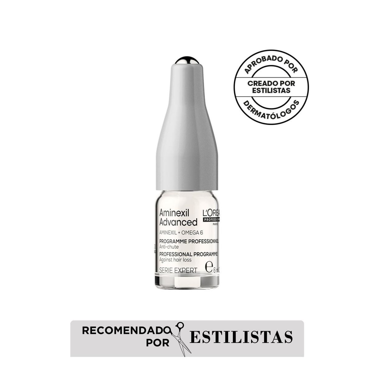 LOREAL PROFESSIONNEL - Ampollas Para La Caída Del Cabello 10X6Ml