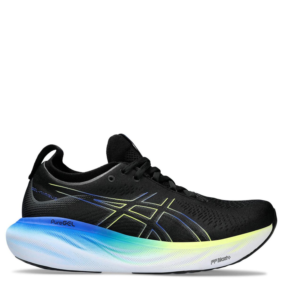 ASICS - Zapatillas Deportivas  Hombre Gel-Nimbus black/yellow H Asics