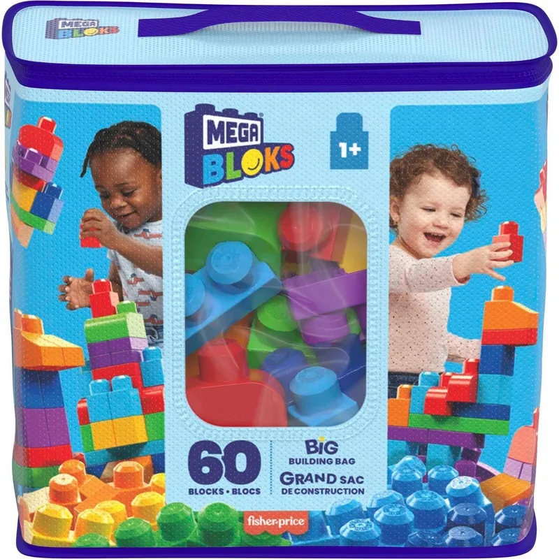Mega Bloks Clásica Bolsa De Construcción 60 Piezas MEGA BLOKS