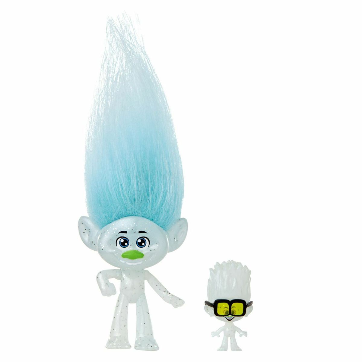TROLLS - Muñeca Figura Mini Guy & Tiny Diamond Trolls