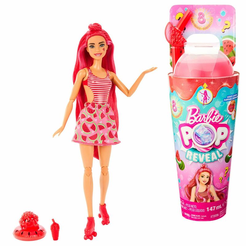 BARBIE - Muñeca Barbie Pop Reveal Serie De Frutas