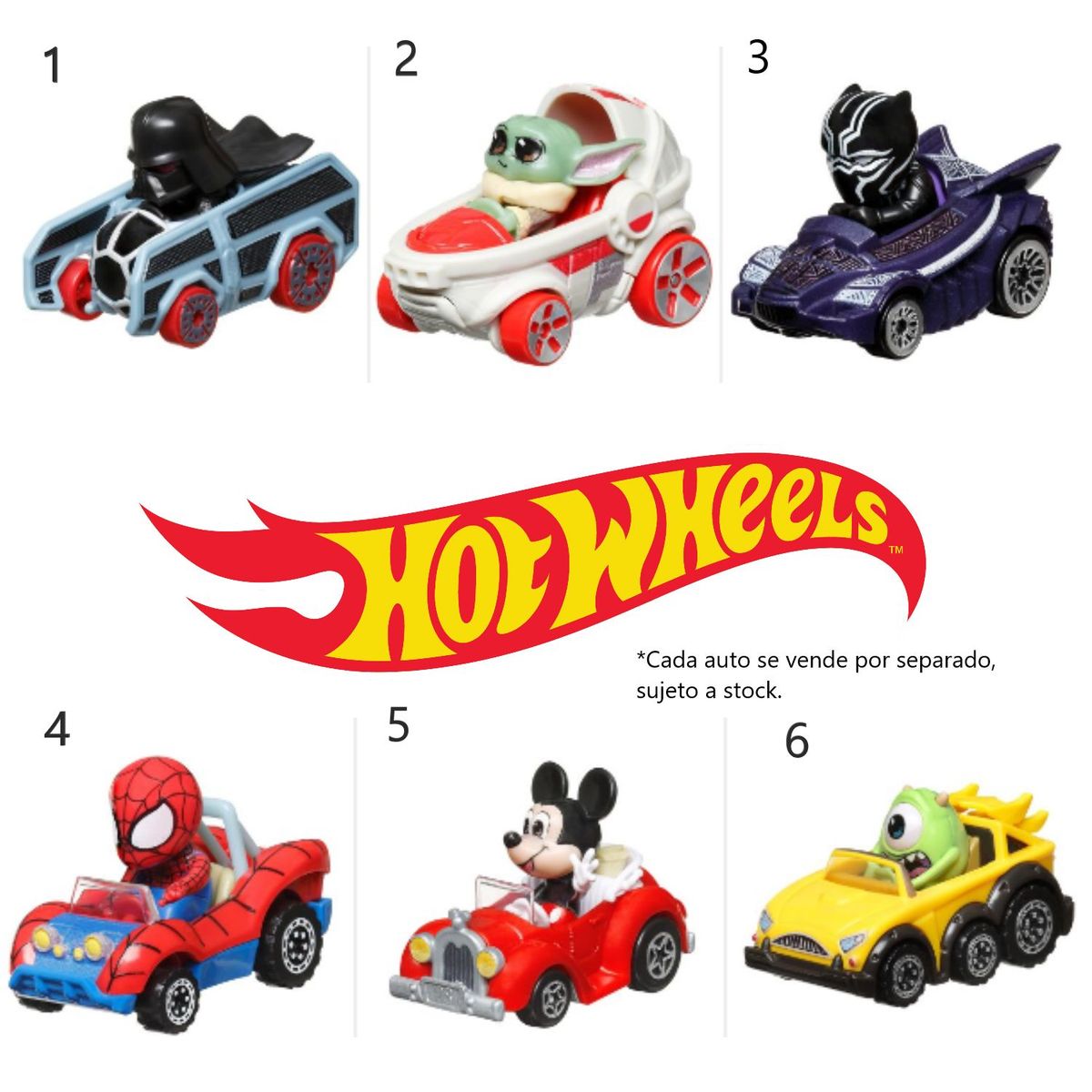 HOT WHEELS - Vehículo Hot Wheels Racerverse Personajes