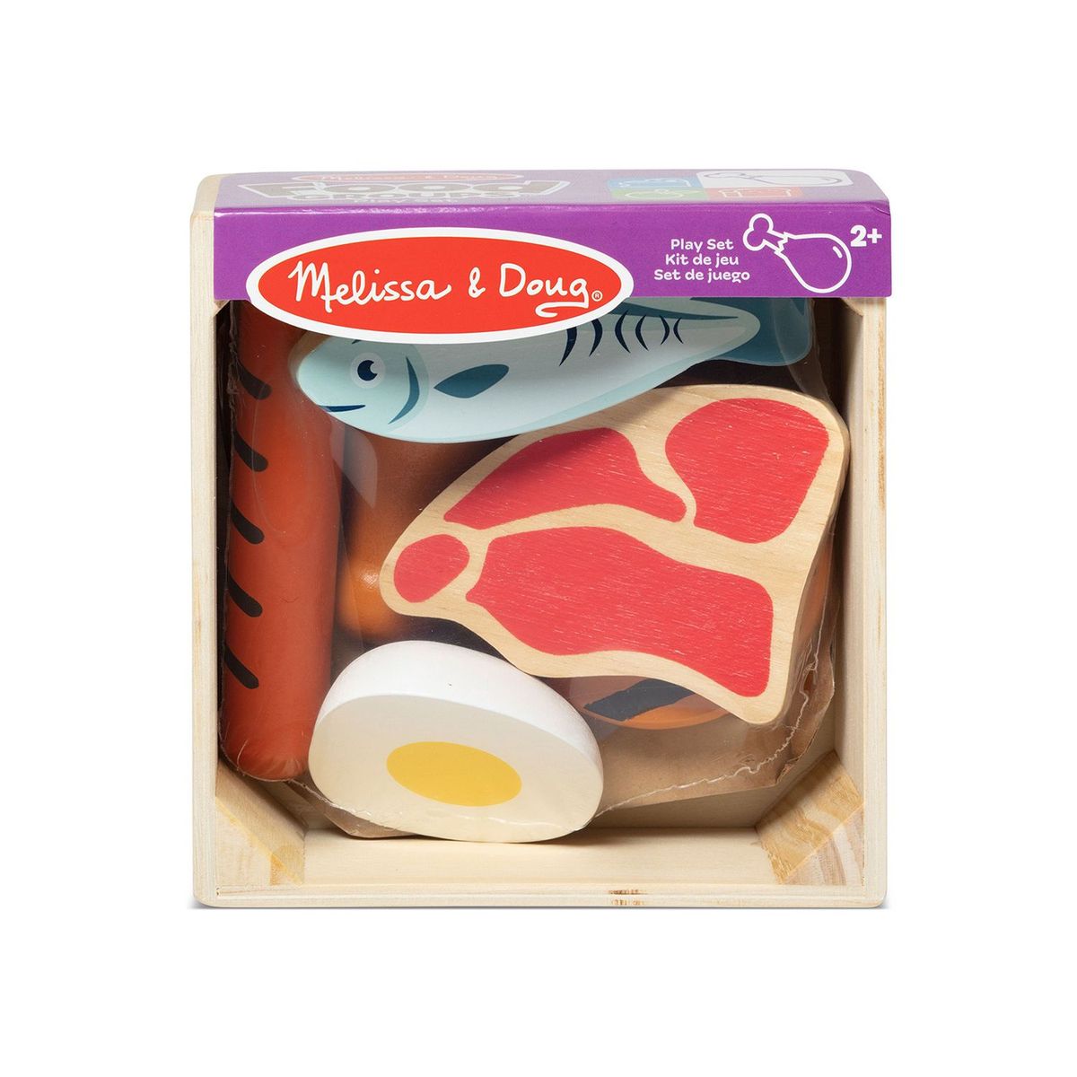 MELISSA & DOUG - Set De Comida Proteínas 6 Pz