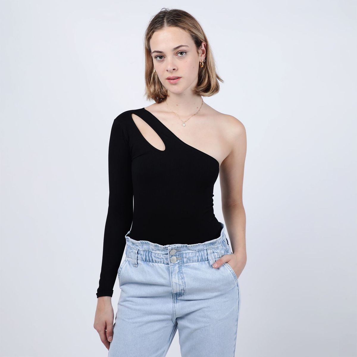 SYBILLA - Body Manga Larga Mujer Sybilla