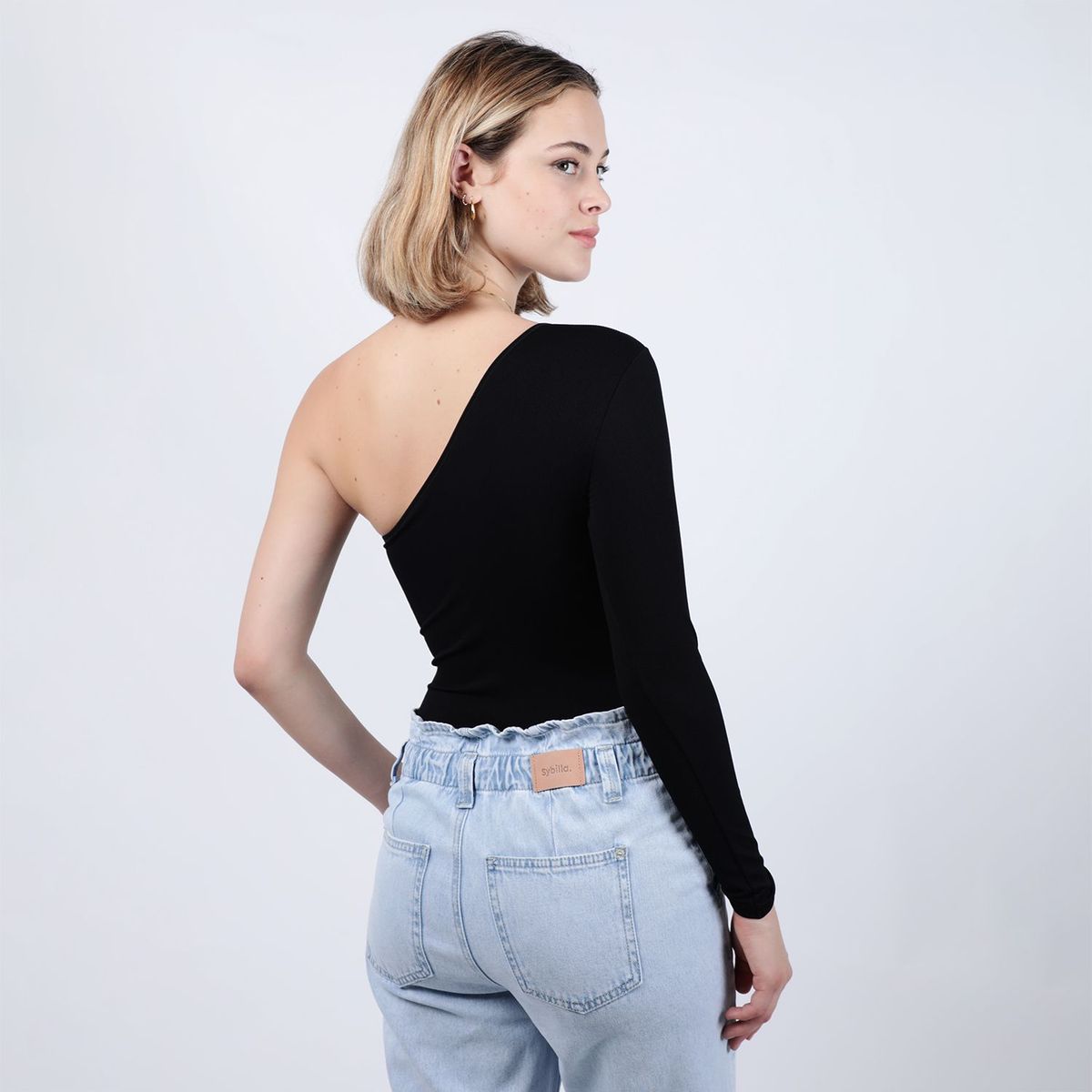 SYBILLA - Body Manga Larga Mujer Sybilla