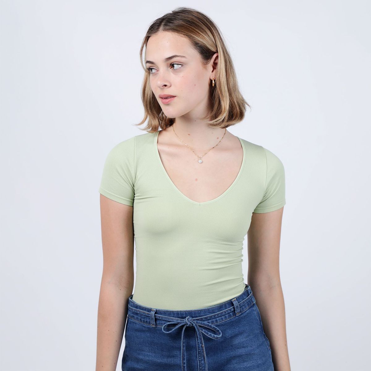 SYBILLA - Body Manga Corta Mujer Sybilla