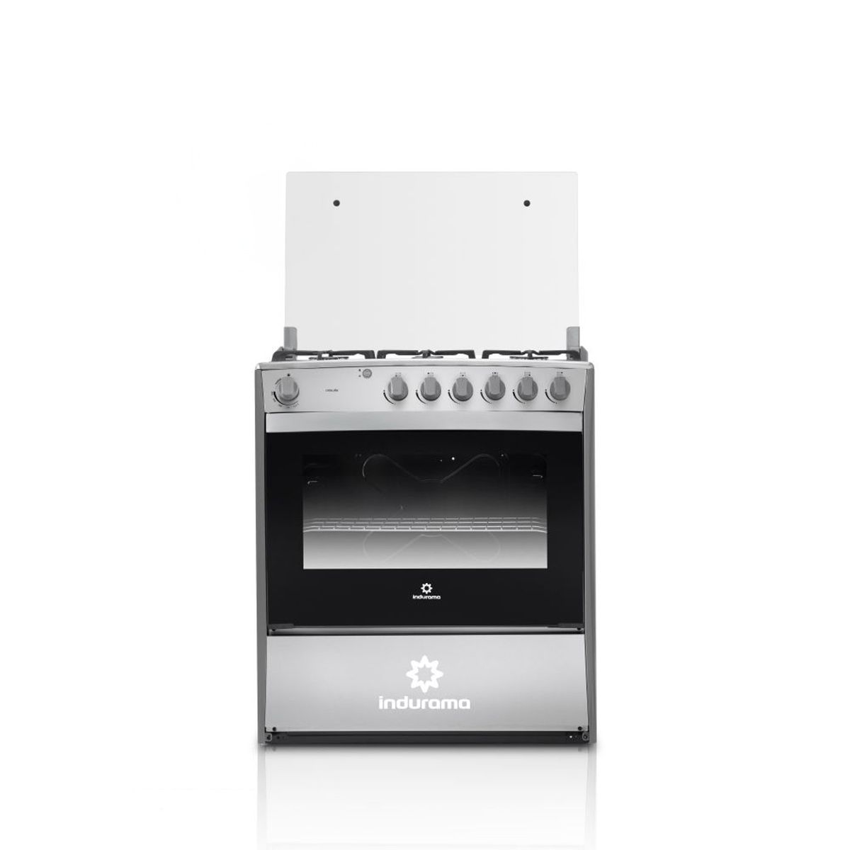 INDURAMA - Cocina de Pie Cataluña 6 Hornillas Croma