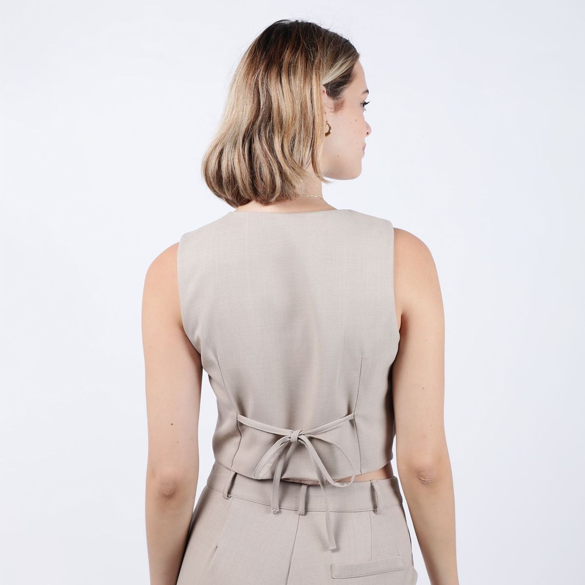 SYBILLA - Chaleco Sastrero Mujer Sybilla